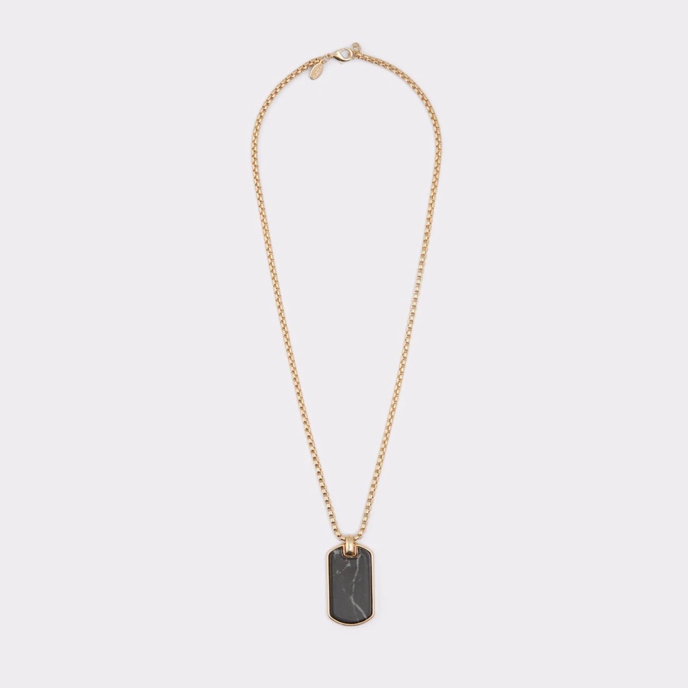 Aldo men’s necklace. Military tag style.